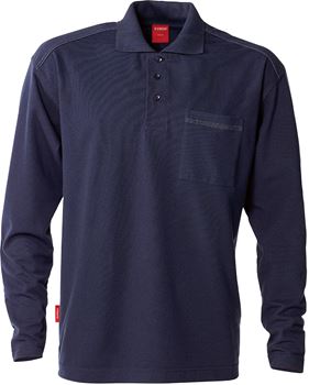 Match long sleeve polo  Kansas Medium