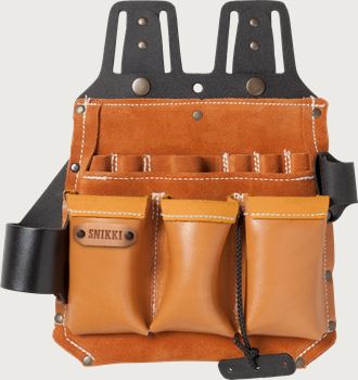 Uchwyt na narzędzia dla elektryków Snikki 9306 LTHR Fristads Medium