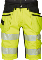 Hi Vis Håndværkershorts kl.1,  Flexforce