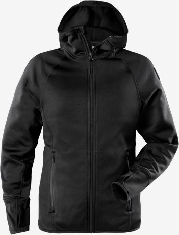Calcium Polartec® power stretch hoodie, dam 1 Fristads Outdoor Small