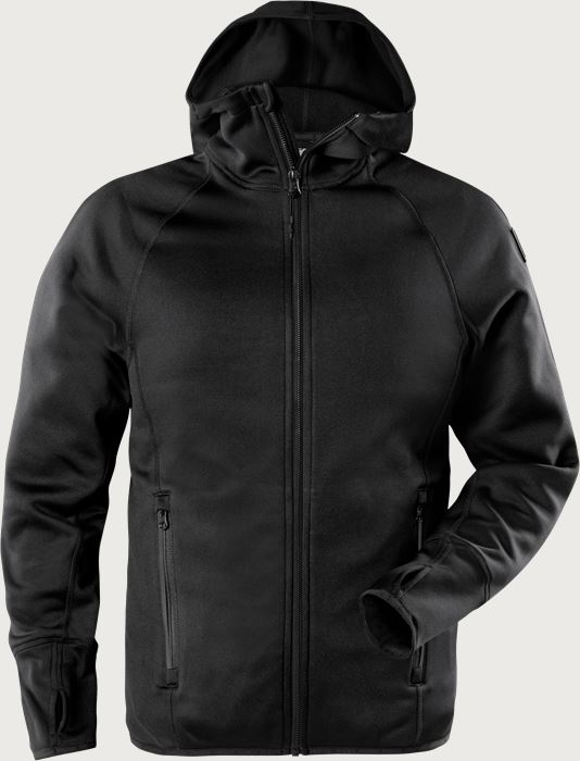 Calcium Polartec® power stretch hoodie  Fristads Outdoor Medium