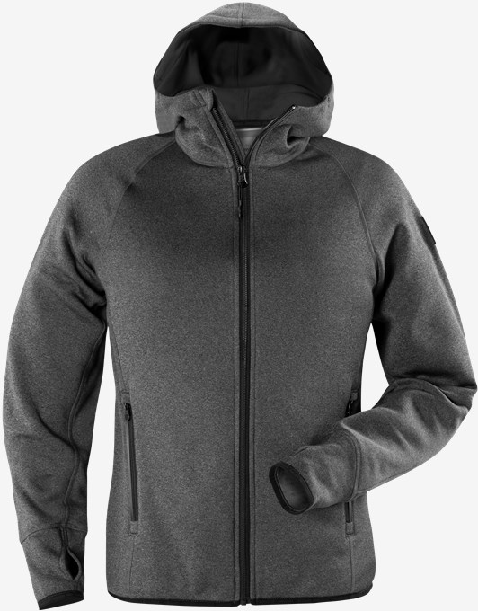 Calcium Polartec® power stretch hoodie, dam 1 Fristads Outdoor