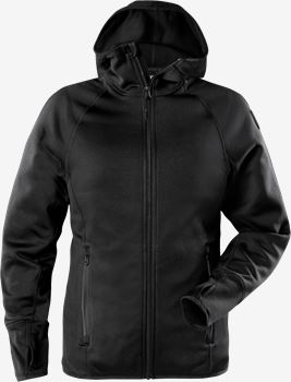 Calcium Polartec® power stretch hoodie, dam Fristads Outdoor Medium