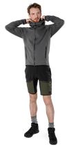 Carbon semistretch outdoor shorts  4 Fristads Outdoor Small