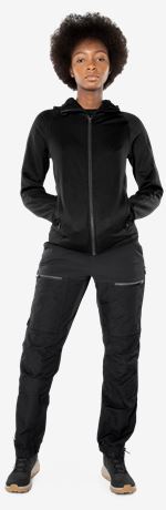 Calcium Polartec® power stretch hoodie Woman 3 Fristads Outdoor Small