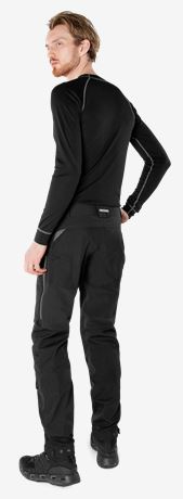 Carbon semistretch outdoor trousers  5 Fristads Outdoor Small