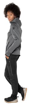Calcium Polartec® power stretch hoodie Woman 4 Fristads Outdoor Small