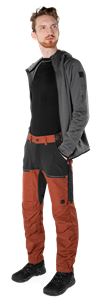 Carbon semistretch outdoor trousers  3 Fristads Outdoor Small