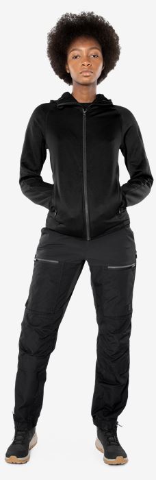 Calcium Polartec® power stretch hoodie Woman Fristads Outdoor Medium