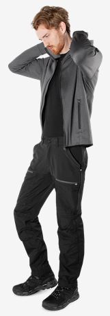 Carbon semistretch outdoor trousers  4 Fristads Outdoor