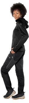 Carbon semistretch outdoor trousers Woman 4 Fristads Outdoor Small
