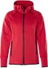 Calcium Polartec® power stretch hoodie Woman 1 Red Fristads Outdoor  Miniature