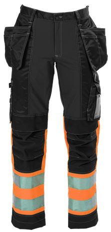 Ladies Tool Pocket Trousers HiVis 3.0 Stretch 1 Leijona Solutions