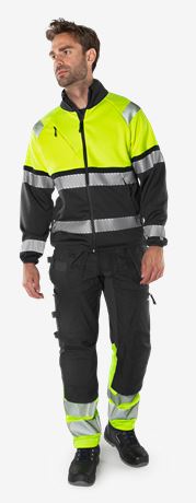 High vis craftsman stretch trousers class 1 2608 FASG 3 Fristads