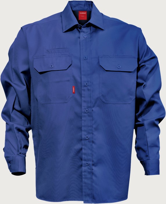 Cotton shirt 7386 BKS 1 Kansas
