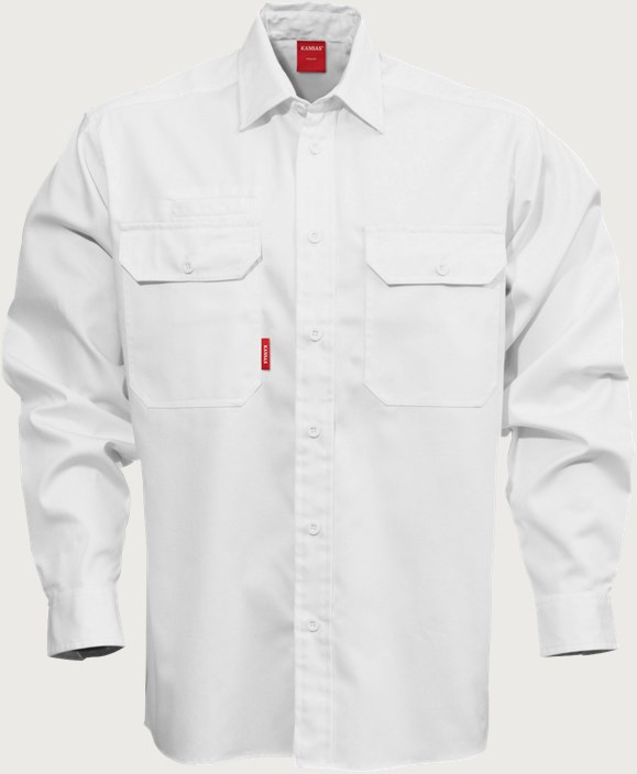 Baumwoll-Hemd Langarm 7386 BKS 1 Kansas