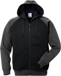 Acode hooded sweat jacket 1757 DF Fristads Medium