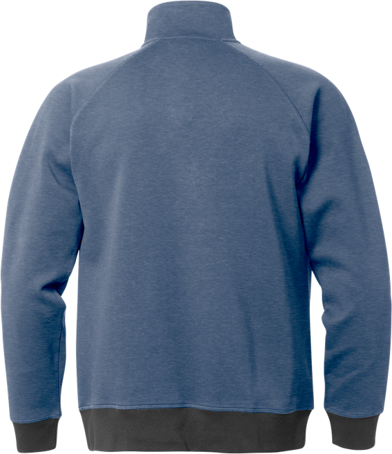 Acode sweatshirt med kort lynlås 1755