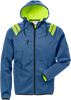 Hooded softshell jacket 7461 BON 1 Blue Fristads  Miniature