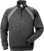 Acode half zip sweatshirt 1755 DF 1 Dark Grey/Grey Fristads  Miniature
