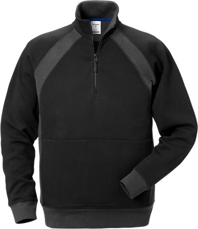 Acode sweatshirt med kort lynlås 1755 1 Fristads
