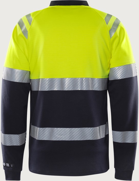 Flamestat high vis langærmet t-shirt kl.1 7107 TFL 4 Fristads