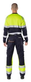 Flamestat high vis long sleeve t-shirt class 1 7107 TFL 5 Fristads Small