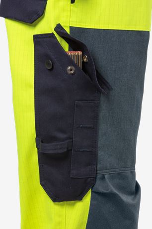 Flame high vis trousers class 2 2585 FLAM 4 Fristads