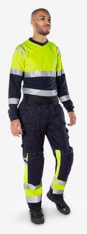 Flamestat långärmad T-shirt 7107 TFL, klass 1 3 Fristads