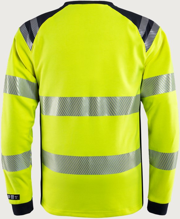 Flamestat high vis langærmet T-shirt kl.3 7359 TFL 2 Fristads