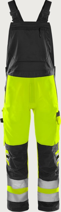 Spodnie ogrodniczki high vis klasa 2 Green 1030 GPLU 1 Fristads
