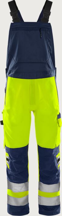 High vis Green bib'n'brace class 2 1030 GPLU Fristads Medium