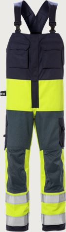 Salopette Flame high vis. CL. 2 1584 FLAM Fristads Medium