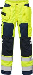 High vis craftsman trousers class 2 2025 PLU Fristads Medium