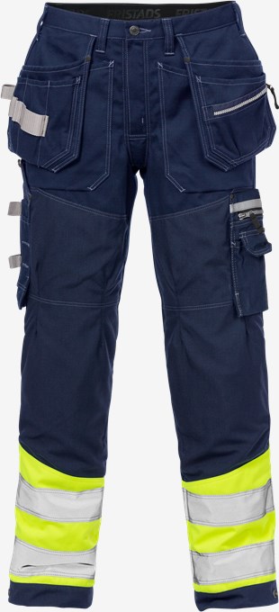 High vis craftsman trousers class 1 2127 CYD 1 Fristads