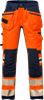 Pantaloni craftsman stretch donna high vis. CL. 2 2710 PLU 2 Arancione alta visibilità/Blu navy Fristads  Miniature