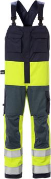 Flame high vis Amerikaanse overall klasse 2 1584 FLAM 1 Fristads Small