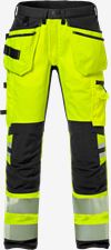 Hi Vis håndværker stretch bukser kl.2 2707 