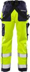 Flame high vis Airtech® shell trousers class 2 2152 FLR 3 Fristads Small
