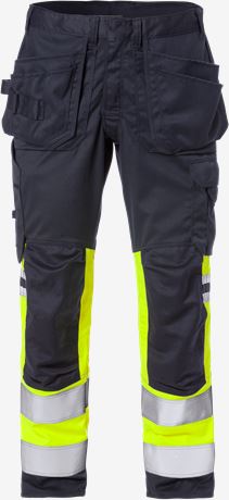 Flamestat high vis craftsman stretch trousers class 1 2163 ATHF 1 Fristads Small