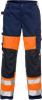 High vis trousers woman class 1 2139 PLU 3 Hi-Vis Orange/Navy Fristads  Miniature