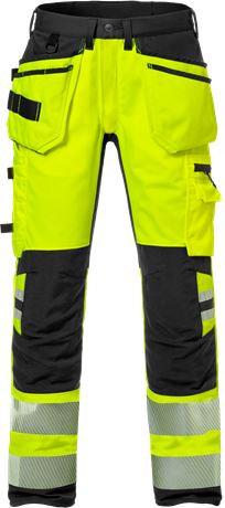 High vis craftsman stretch trousers woman class 2 2710 PLU 1 Fristads