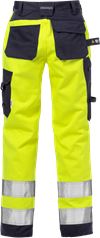 Flame high vis craftsman trousers woman class 2 2589 FLAM 2 Fristads Small