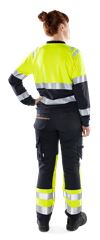 Flamestat high vis stretch craftsman trousers woman class 1 2171 ATHF 4 Fristads Small