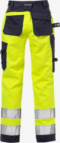 Flame high vis craftsman trousers woman class 2 2589 FLAM 2 Fristads