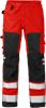 High vis trousers cl 2 2026 PLU 1 Hi Vis Red/Black Fristads  Miniature