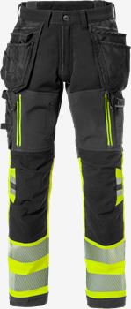 Výstražné pracovní strečové kalhoty tř. 1 2568 STP Fristads Medium
