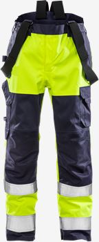 Nehořlavé výstražné Airtech® svrchní kalhoty třída 2 2152 FLR Fristads Medium