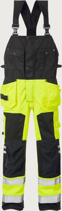 High vis craftsman bib'n'brace class 2 1014 PLU Fristads Medium
