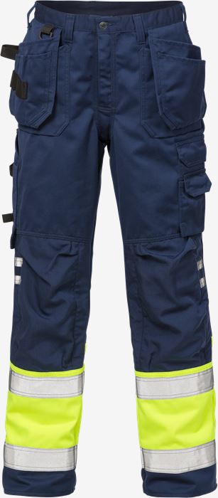 High vis rakentajan housut lk 1 2029 PLU Fristads Medium